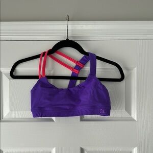 Jo + Jax Sports Bra - Purple and Pink